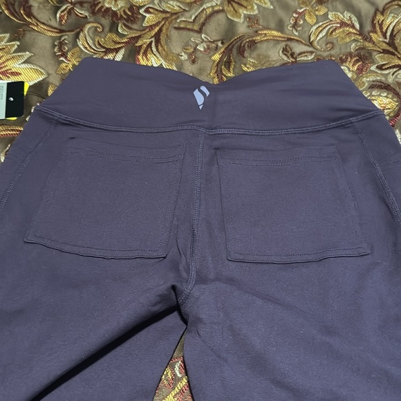 Skechers Ladies' GOWALK Dark Purple Pant Small Back Pockets ❤️ - Picture 7 of 14